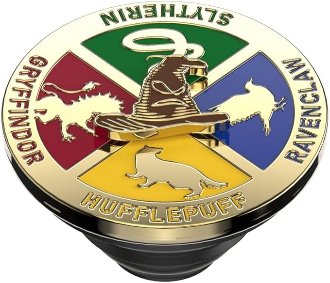 ​​​​PopSockets Phone Grip with Expanding Kickstand, Adhesive Grip, Warner - ENAMEL SPINNER SORTING HAT